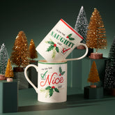 Naughty & Nice 2-Piece Mug Set (LAST IN STOCK)